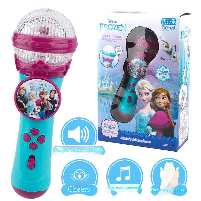 Shure Mic Sm58 - Kreskówka Frozen Elsa Anna Księżniczka Anime