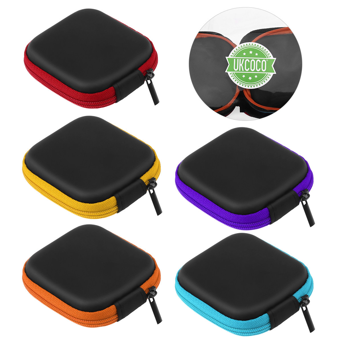 5 szt. Mini etui na słuchawki, – Headphone Case Hard recenzja i cena