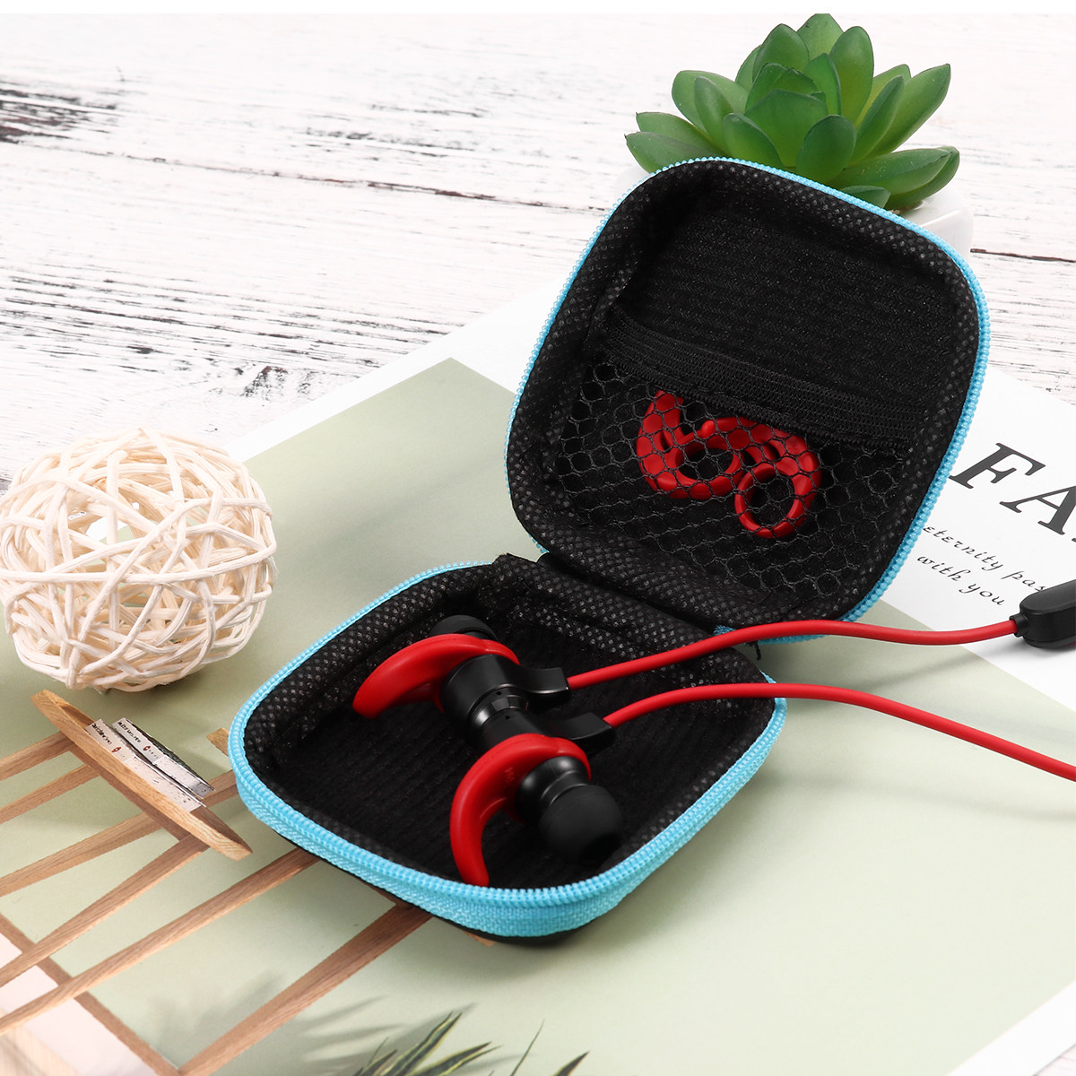 5 szt. Mini etui na słuchawki, – Headphone Case Hard recenzja i cena