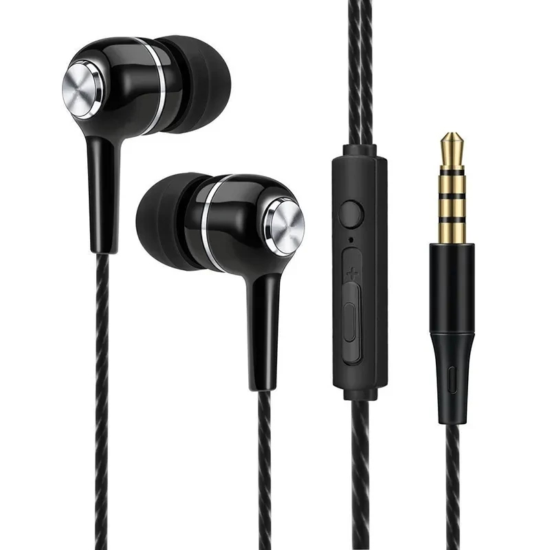 Słuchawki przewodowe 3.5mm dou – Wired Earphone Mic recenzja i cena