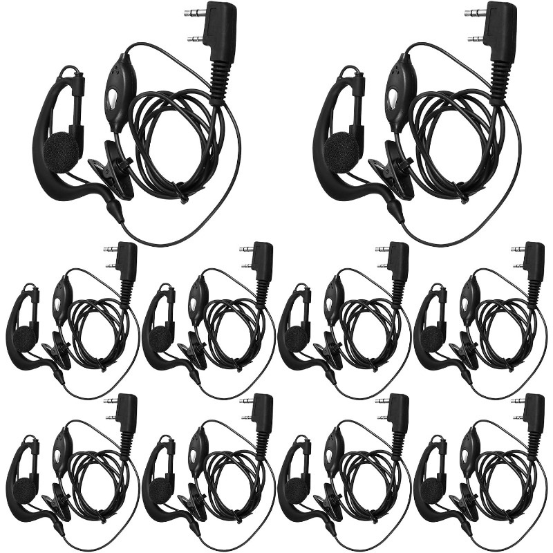 10 szt. Słuchawka do Walkie Ta – Wired Earphone Mic recenzja i cena