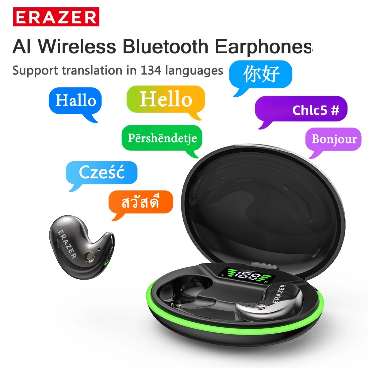 Słuchawki douszne Bluetooth EA – Earbuds Charging Case recenzja i cena