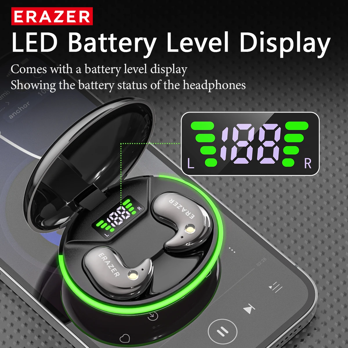 Słuchawki douszne Bluetooth EA – Earbuds Charging Case recenzja i cena