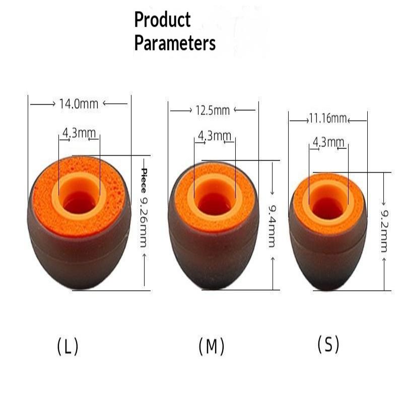 ❤️   2 SZT. Piankowe Nakładki  – Earphone Foam Tip recenzja i cena