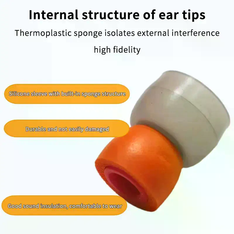 Para silikonowych nakładek na  – Earphone Foam Tip recenzja i cena