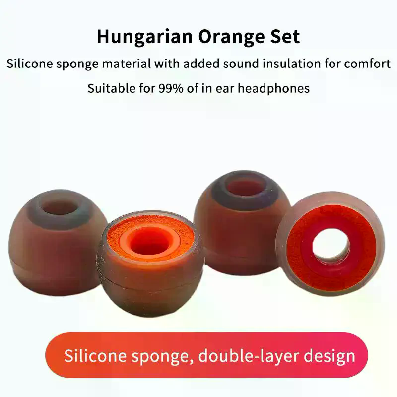 Para silikonowych nakładek na  – Earphone Foam Tip recenzja i cena