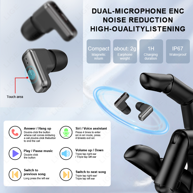 Nowy Smartwatch z Wbudowanymi  – Wireless Earbuds Tws recenzja i cena